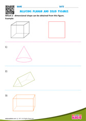 Relating Planar And Solid Figures