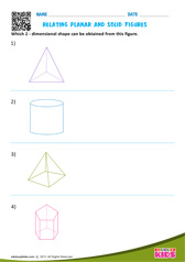 Relating Planar And Solid Figures