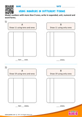 Using Numbers In Different Forms