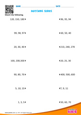 Match Number Series