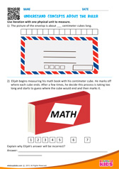 Understand concepts about the ruler