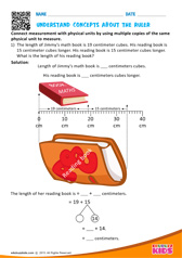 Understand concepts about the ruler