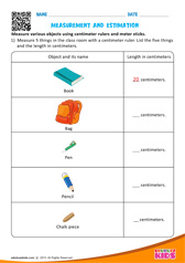 Measurement and estimation