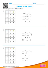 Finding Place Values