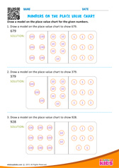 Numbers On The Place Value Chart