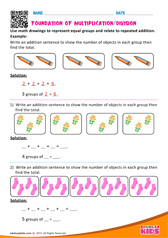 Foundation of Multiplication and Division