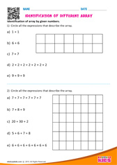 Identification of Different Array