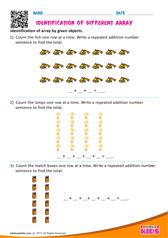 Identification of Different Array