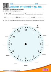 Application Of Fractions to Tell Time