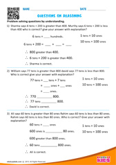 Questions on Reasoning