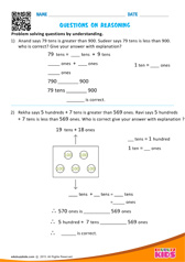 Questions on Reasoning