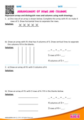 Arrangements of Rows and Columns