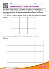 Arrangements of Rows and Columns