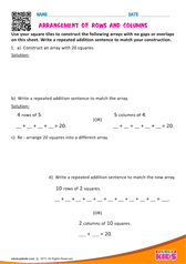 Arrangements of Rows and Columns