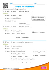 Addition or Subtraction