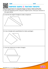 Composite Shapes & Fraction Concepts