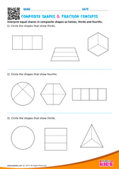 Composite Shapes & Fraction Concepts