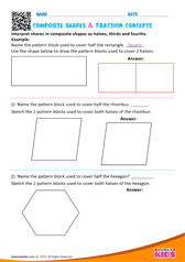 Composite Shapes & Fraction Concepts