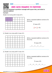 Use Math Drawings to Partition