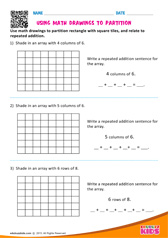 Use Math Drawings to Partition