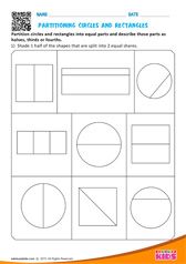 Partitioning Circles And Rectangles