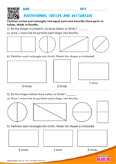 Partitioning Circles And Rectangles