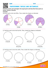 Partitioning Circles And Rectangles