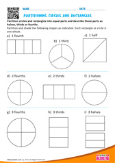 Partitioning Circles And Rectangles