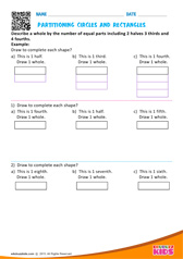 Partitioning Circles And Rectangles