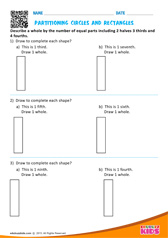 Partitioning Circles And Rectangles