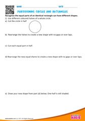 Partitioning Circles And Rectangles