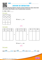 Addition or Subtraction