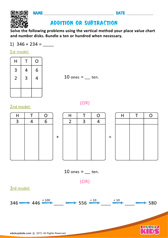 Addition or Subtraction