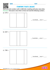 Counting Place Values