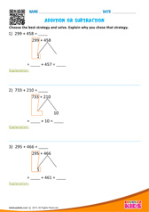 Addition or Subtraction