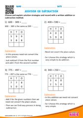 Addition or Subtraction