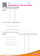 Arrangements of Rows and Columns