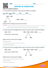 Addition or Subtraction