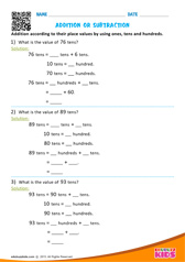 Addition or Subtraction