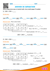 Addition or Subtraction