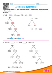 Addition or Subtraction