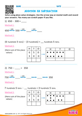 Addition or Subtraction