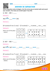 Addition or Subtraction