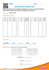 Addition or Subtraction