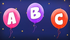 ABC Songs for Children | ABC Balloon Song