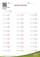 Addition Facts Up to to 10