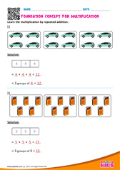 Foundation Concept for Multiplication