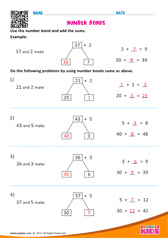 Number Bonds