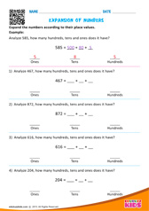 Expansion of the Numbers