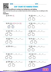 Skip Count by Number Bonds